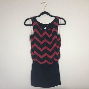 FINAL SALE!!! Mini Trixxi Red and Black Dress